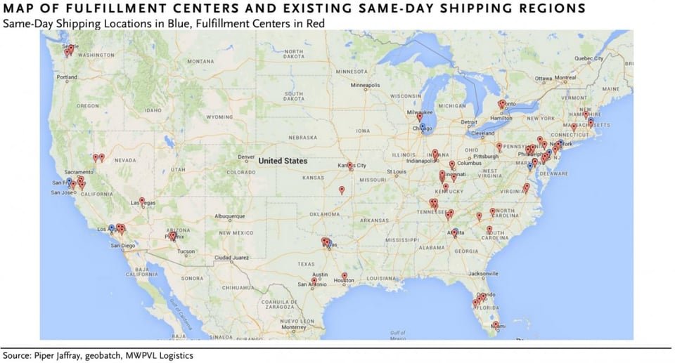 Prime Same-Day Shipping Update