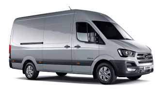 Hyundai cell powered commercial vans