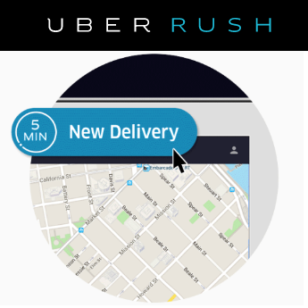 Uber Rush Same Day Delivery